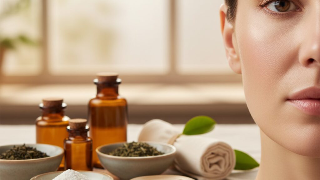 best research peptides for rosacea - Professional illustration