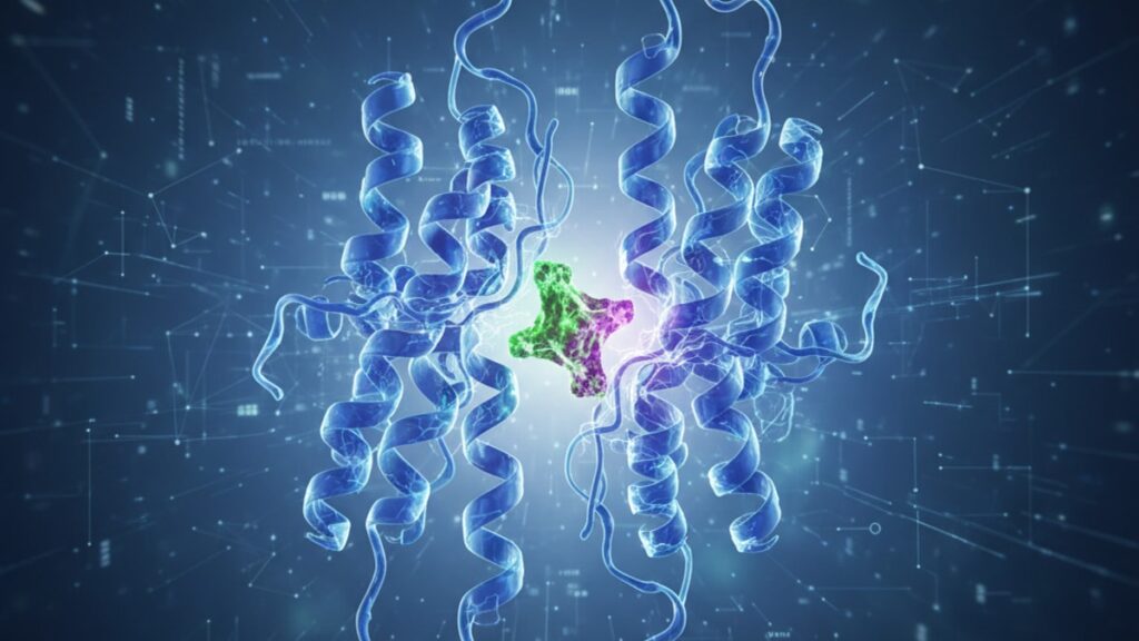 cagrilintide receptor pharmacology - Professional illustration