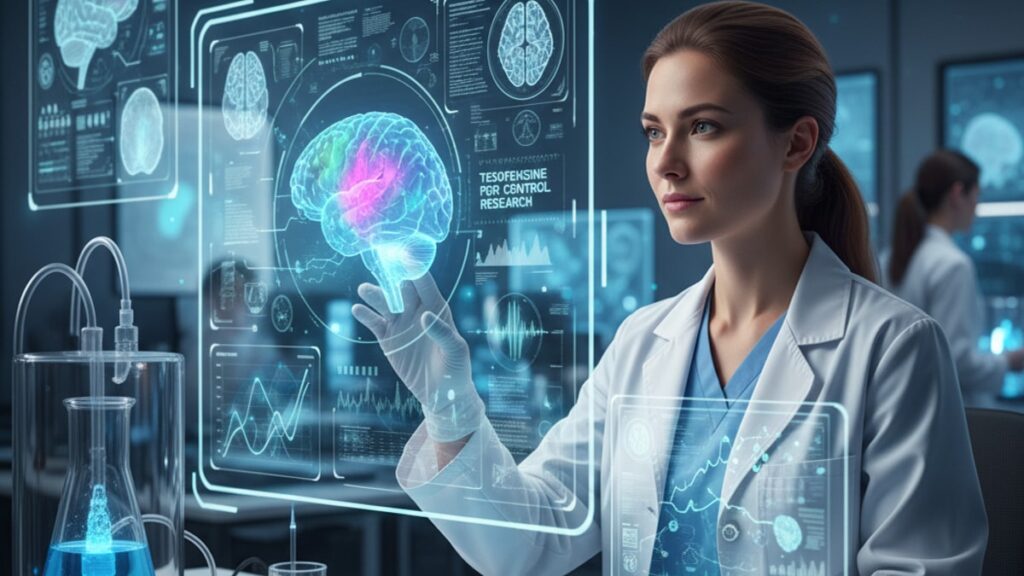 tesofensine for appetite control research - Professional illustration