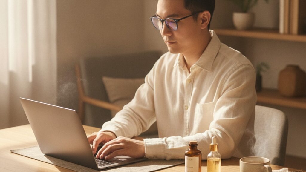 selank amidate for tech workers / knowledge workers - Professional illustration