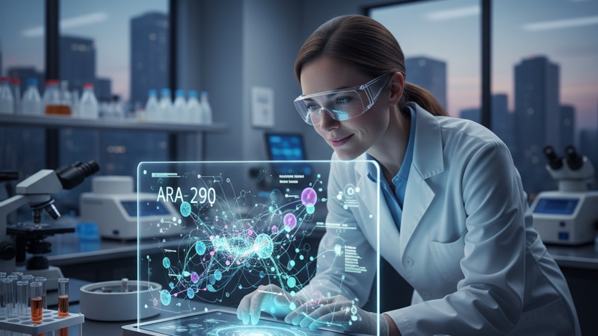 ara-290 biomarkers - Professional illustration
