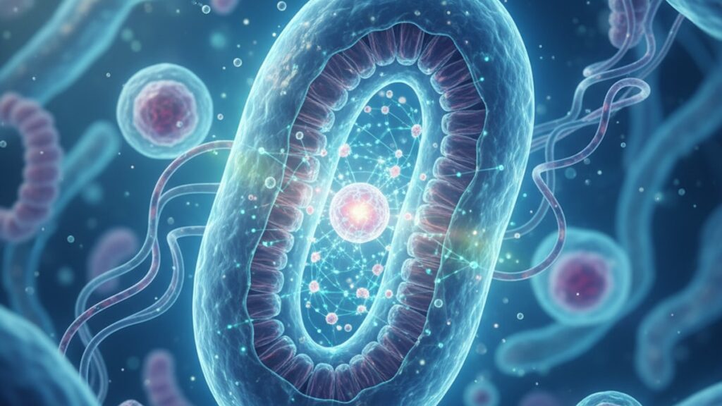 nad+ ss-31 protocol mitochondrial research - Professional illustration