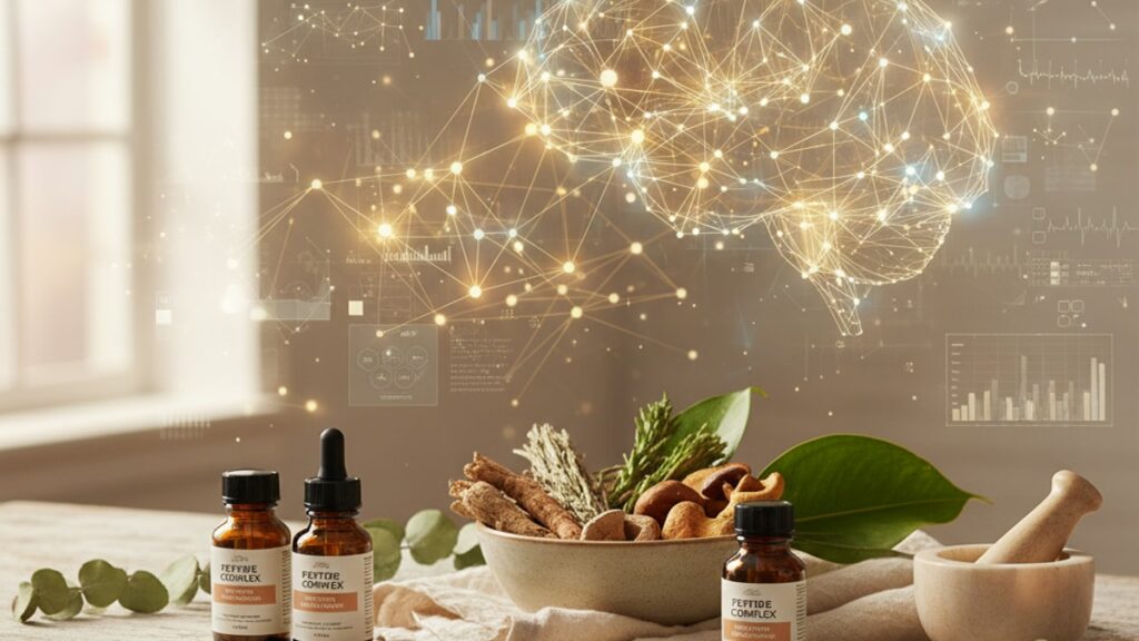 best research peptides for depression research - Professional illustration