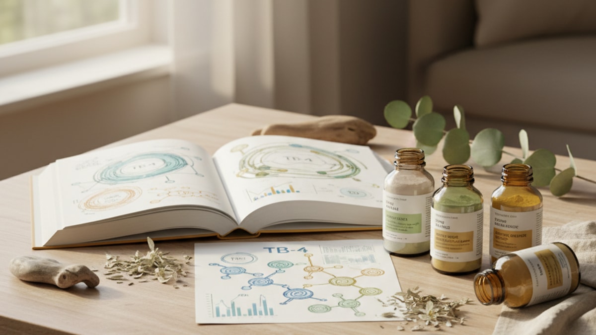 how does tb-4 compare to other research peptides - Professional illustration