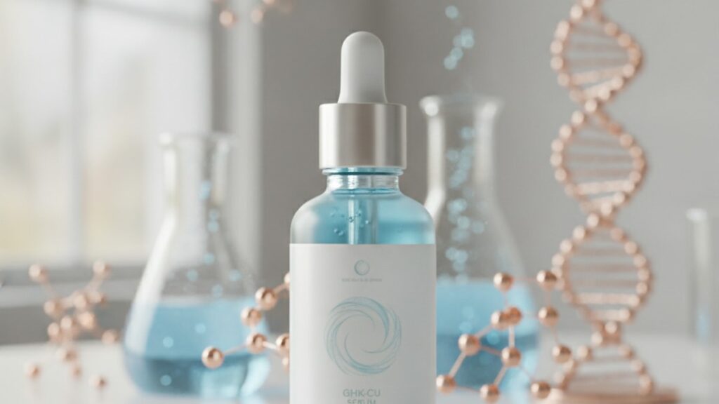 what's the half-life of ghk-cu cosmetic - Professional illustration