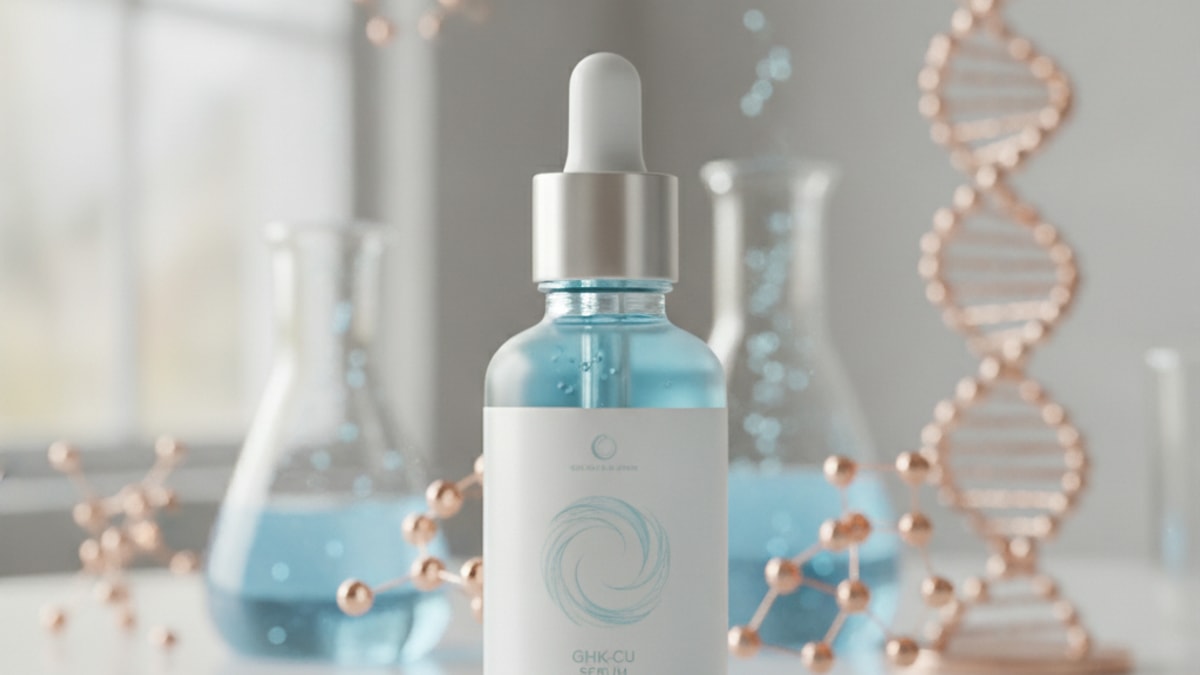 what's the half-life of ghk-cu cosmetic - Professional illustration