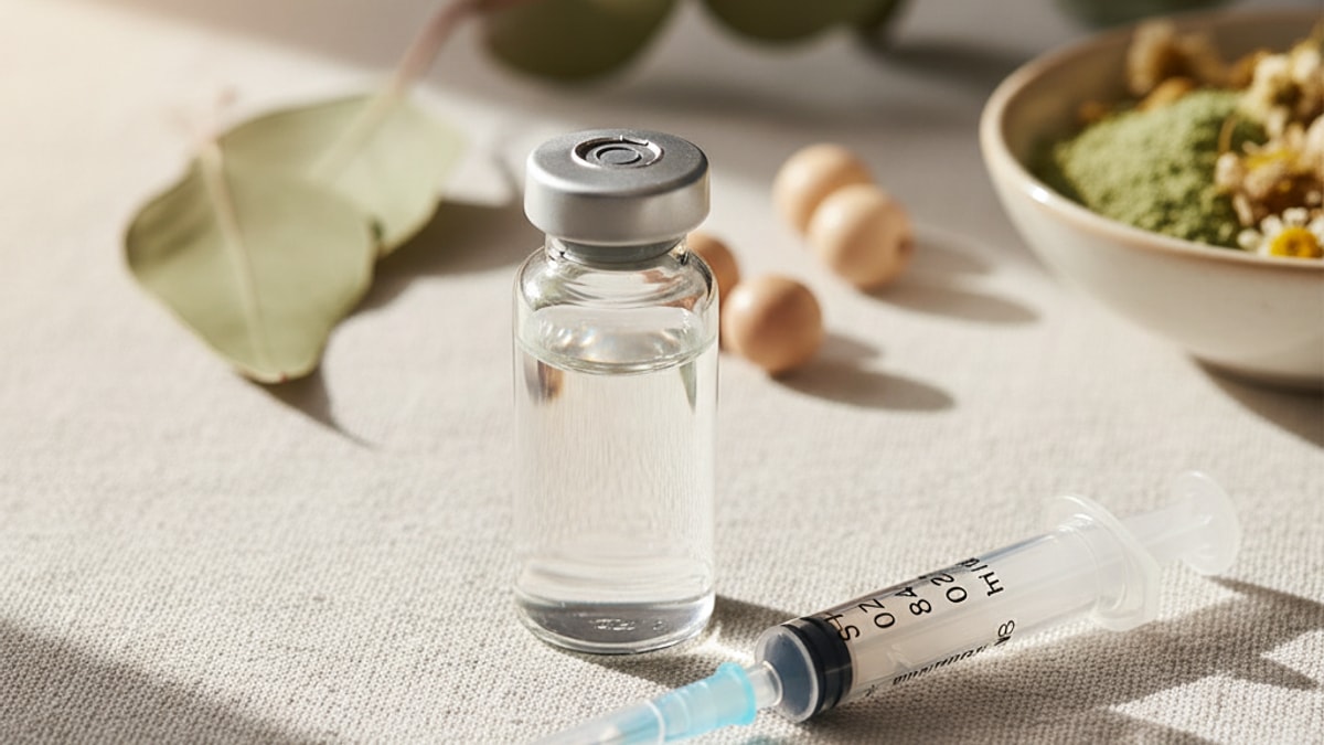 what does ipamorelin look like in solution - Professional illustration