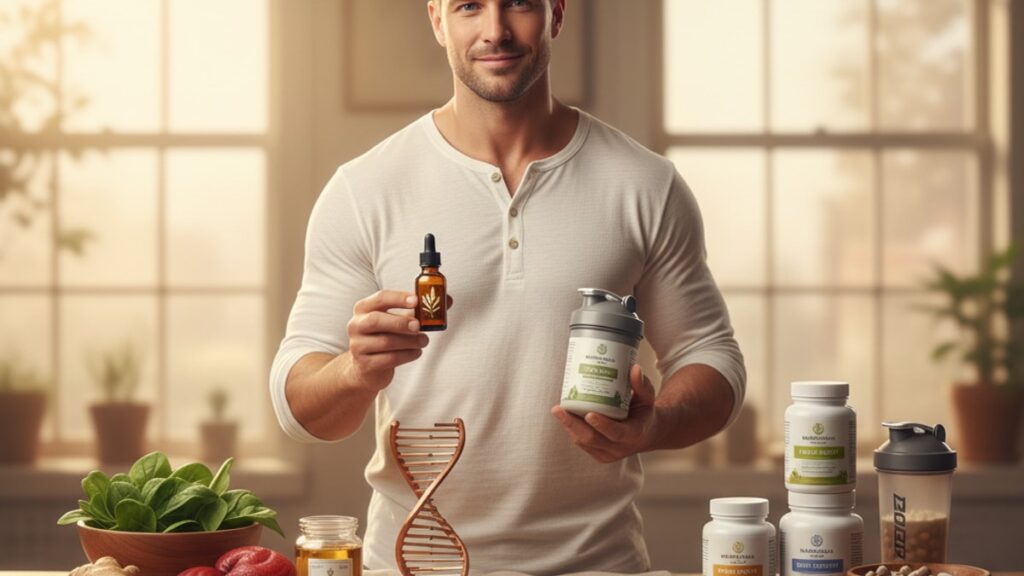 wolverine stack vs prp injections mechanism - Professional illustration