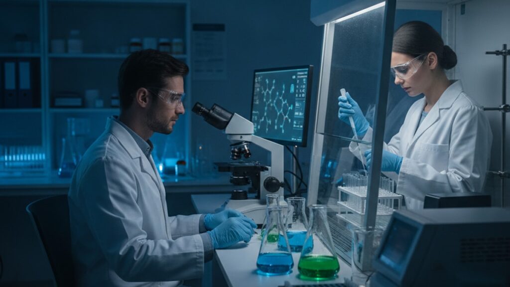 how long does aod-9604 take to work in research - Professional illustration