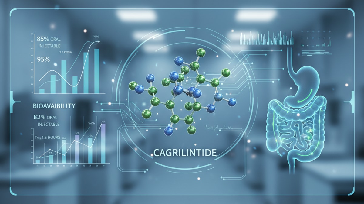 cagrilintide bioavailability - Professional illustration