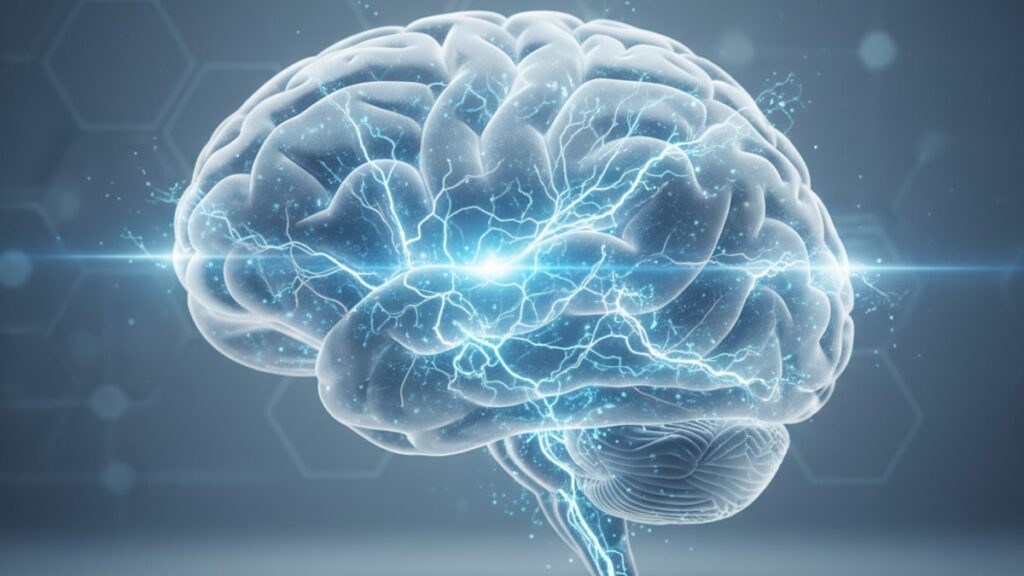 mots-c mental fatigue mechanism - Professional illustration