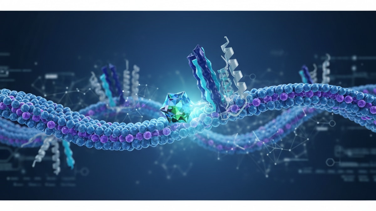 tirzepatide receptor pharmacology - Professional illustration