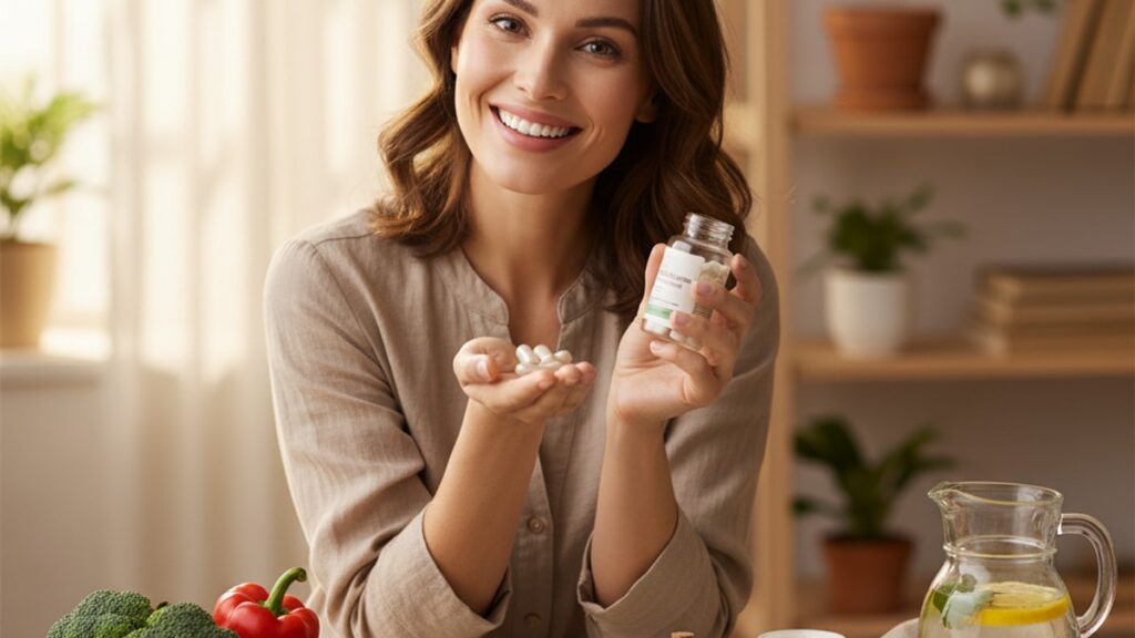 glutathione bioavailability - Professional illustration