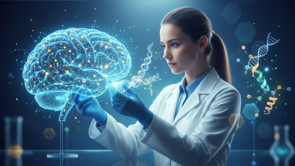 best peptides for bdnf elevation research - Professional illustration