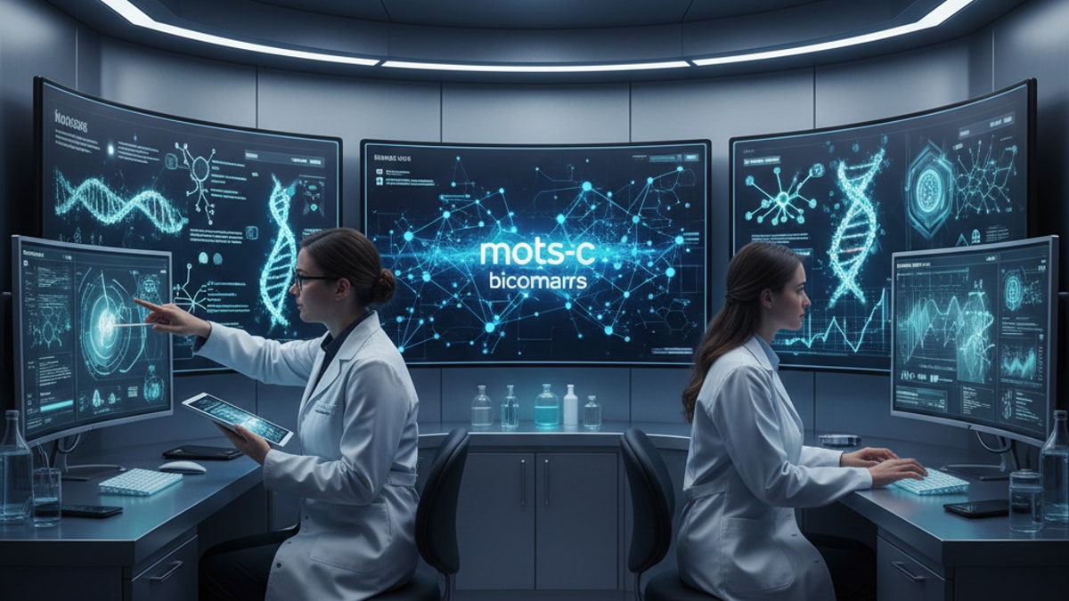 mots-c biomarkers - Professional illustration