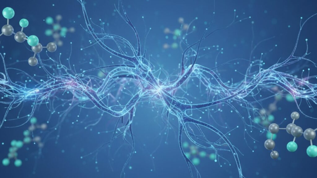 semax amidate for alzheimer's research - Professional illustration