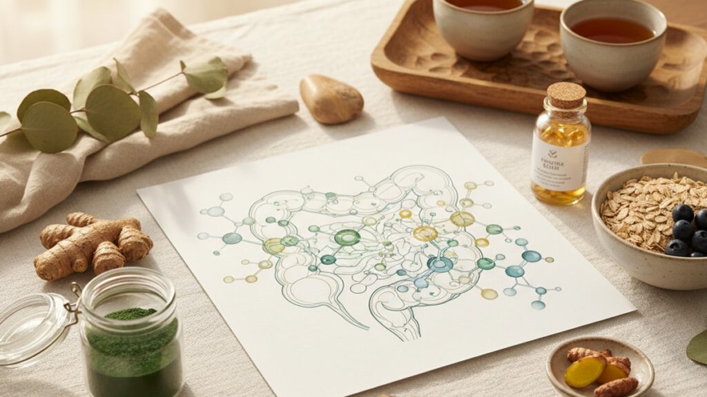 peptides for ulcerative colitis research compared - Professional illustration