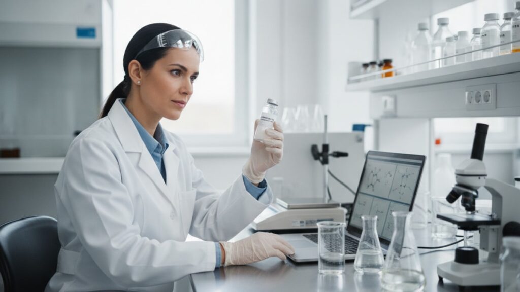 is orforglipron legal to purchase for research - Professional illustration