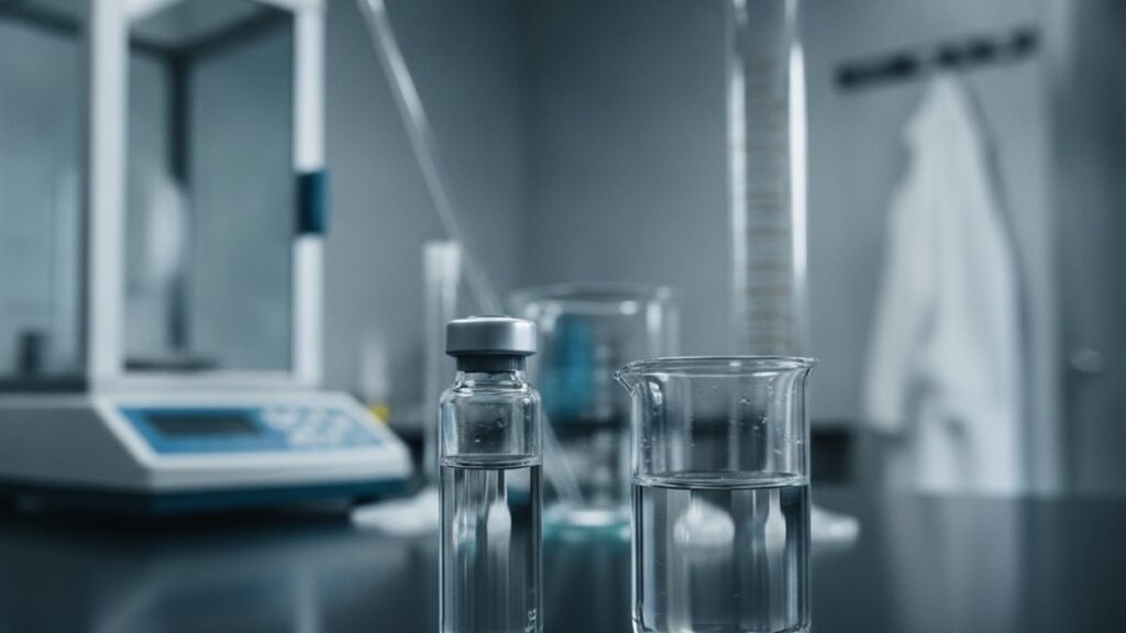 what does aod-9604 look like in solution - Professional illustration
