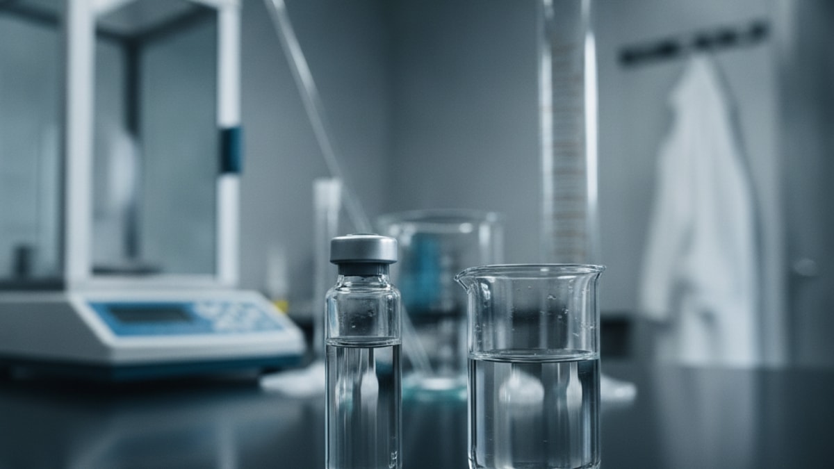 what does aod-9604 look like in solution - Professional illustration
