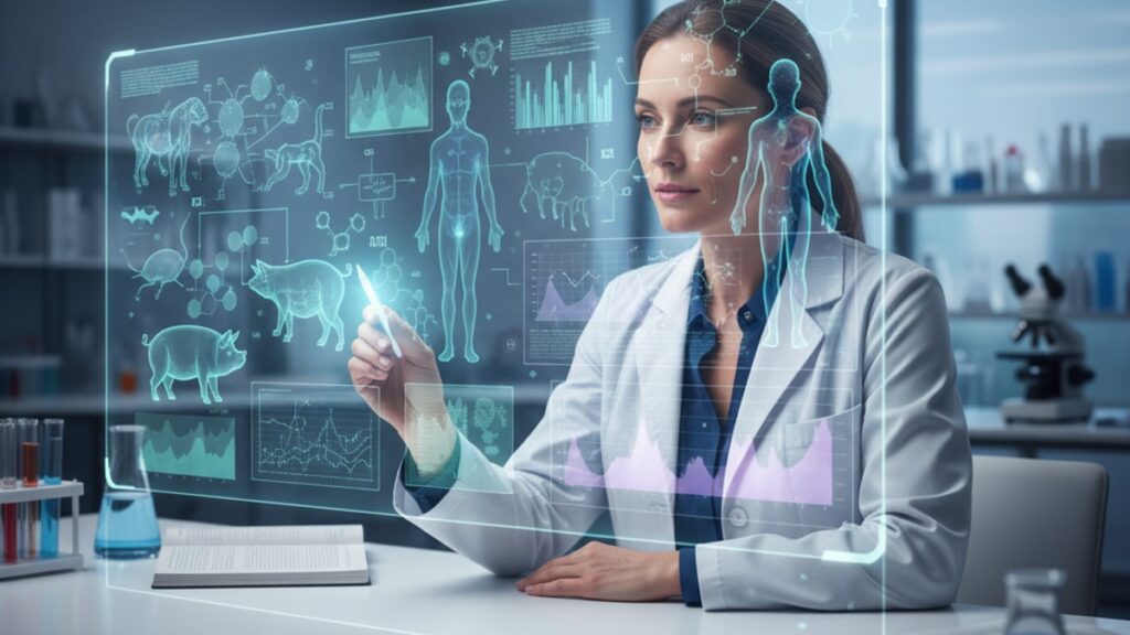mazdutide animal vs human research - Professional illustration