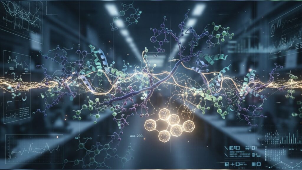 ara-290 chronic pain research mechanism - Professional illustration