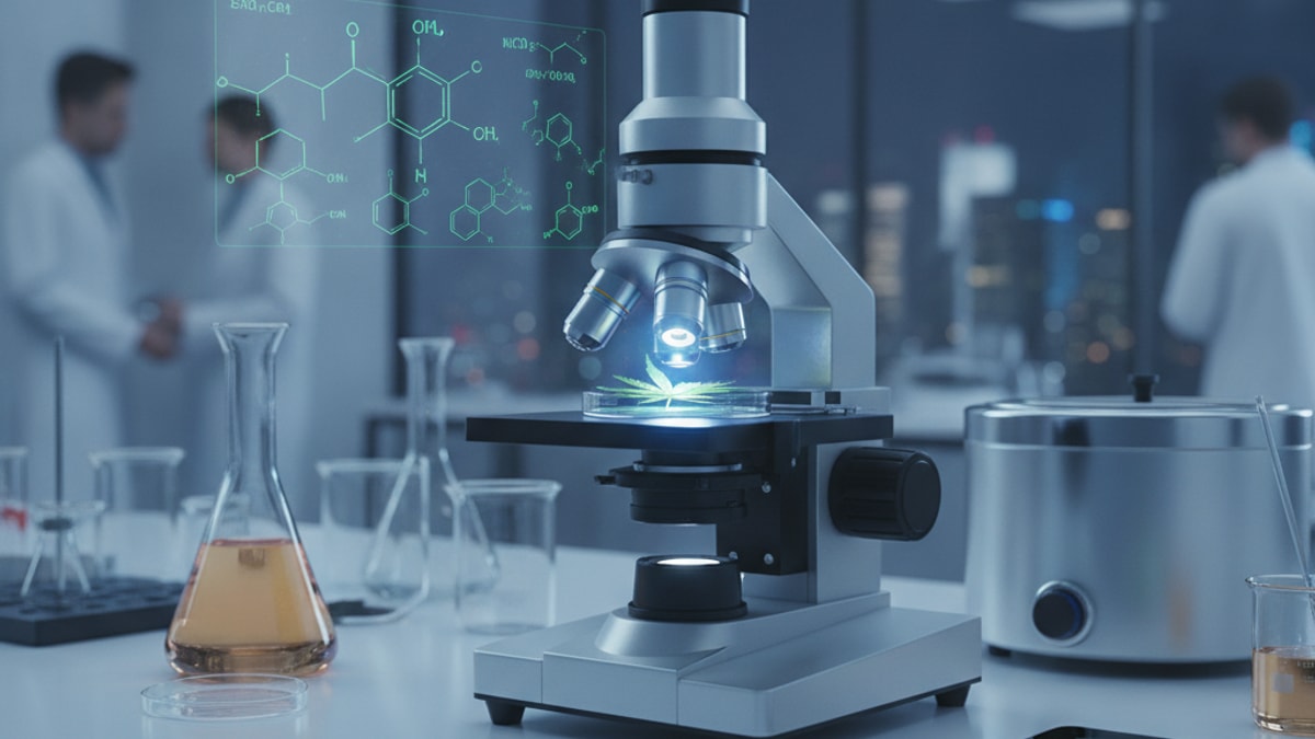 tb-500 research cannabis considerations - Professional illustration