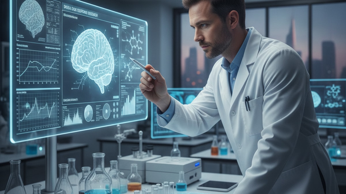dihexa dose response research - Professional illustration
