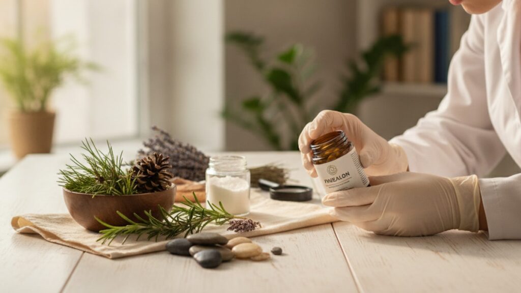 verify pinealon purity - Professional illustration