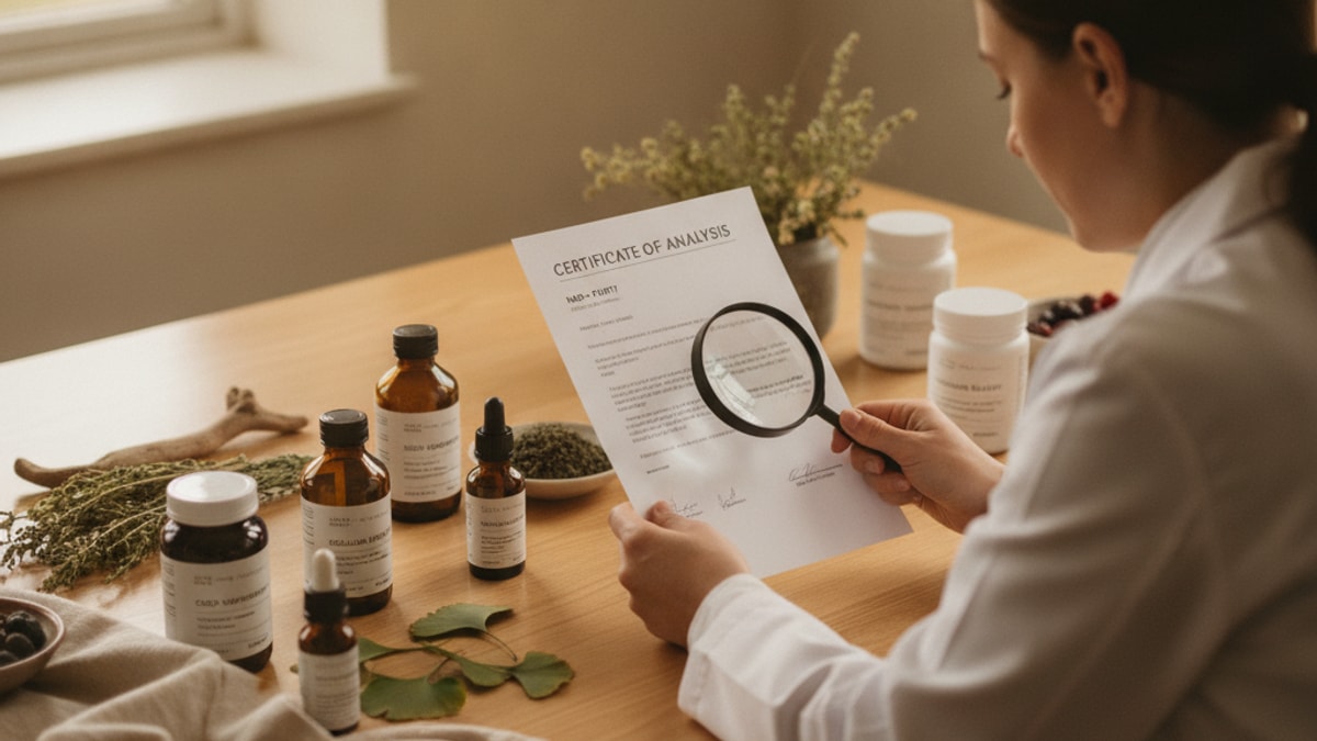 verify nad+ purity - Professional illustration