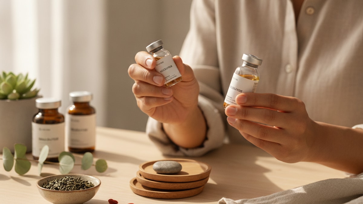 choose mazdutide vial size - Professional illustration