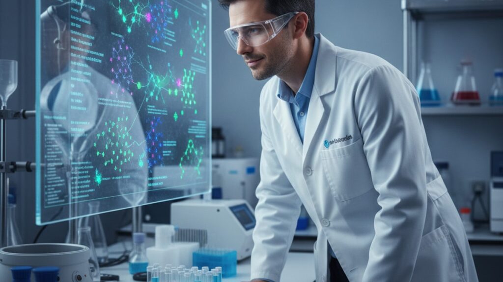 mcas / cirs researchers researching kpv - Professional illustration
