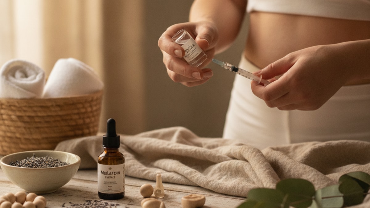 how to inject melatonin subq - Professional illustration