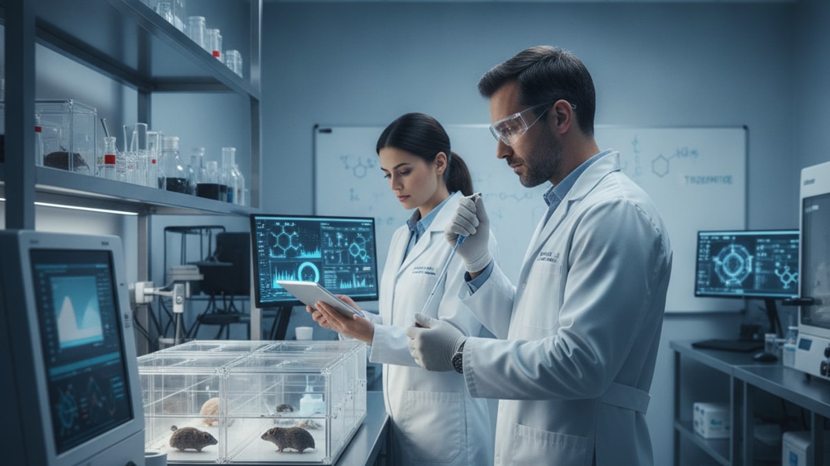 tirzepatide animal research - Professional illustration