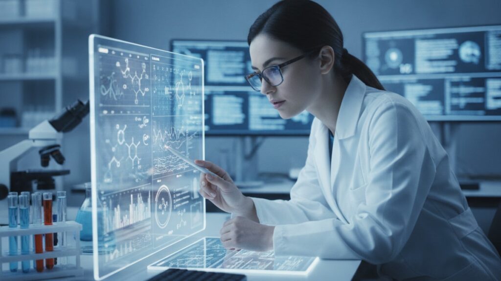 document melatonin research - Professional illustration
