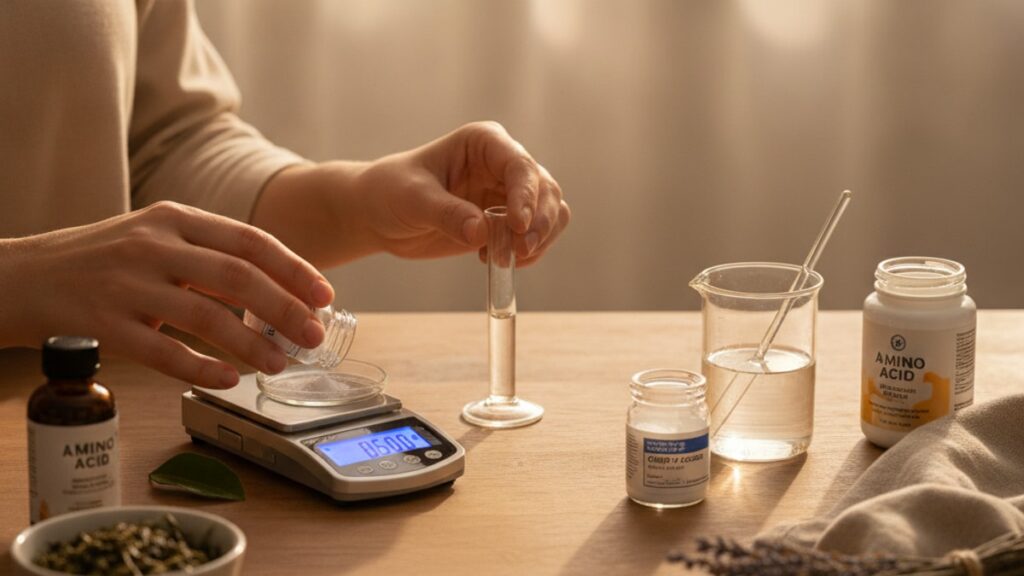 how to calculate ghrp-2 acetate concentration - Professional illustration