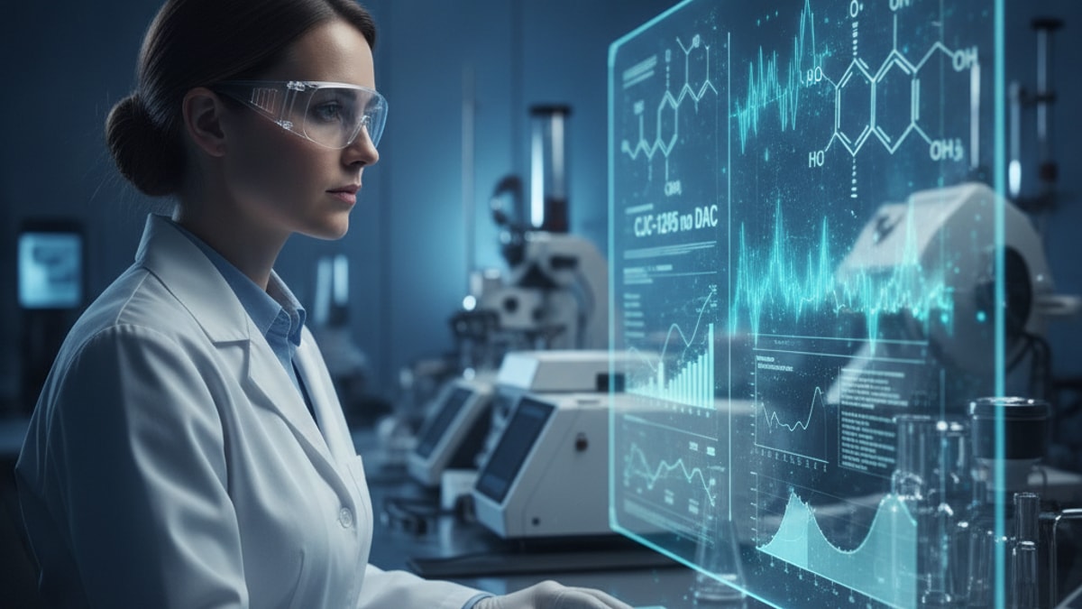 cjc-1295 no dac pharmacology studies - Professional illustration