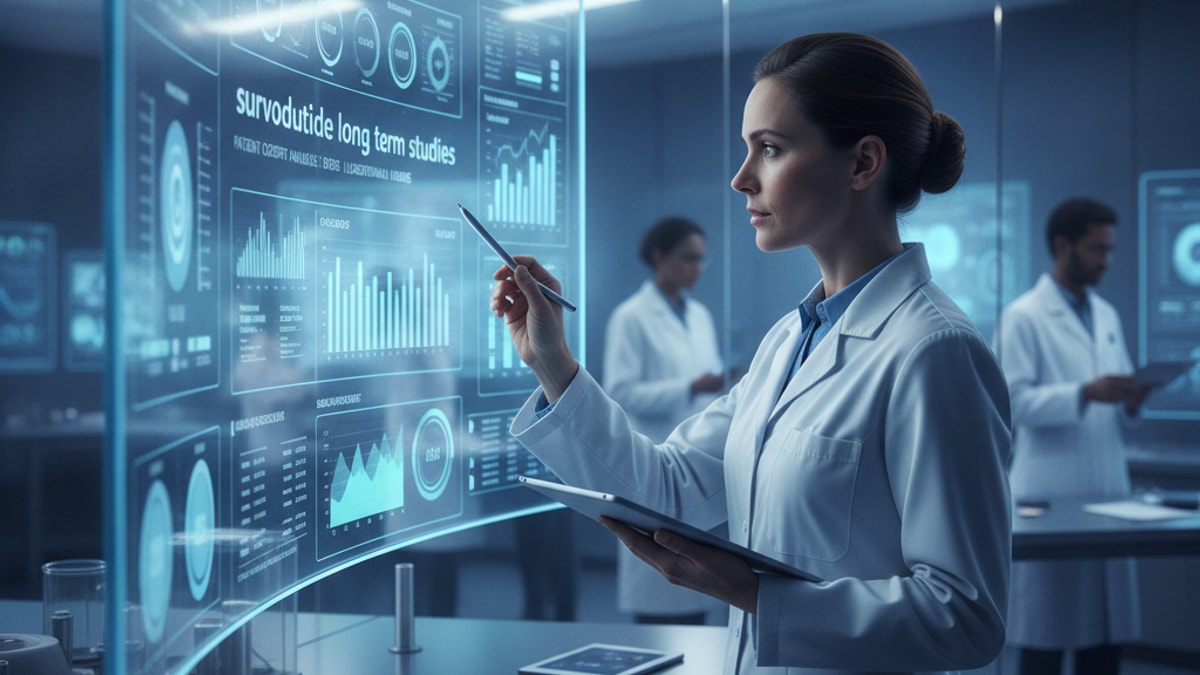 survodutide long term studies - Professional illustration