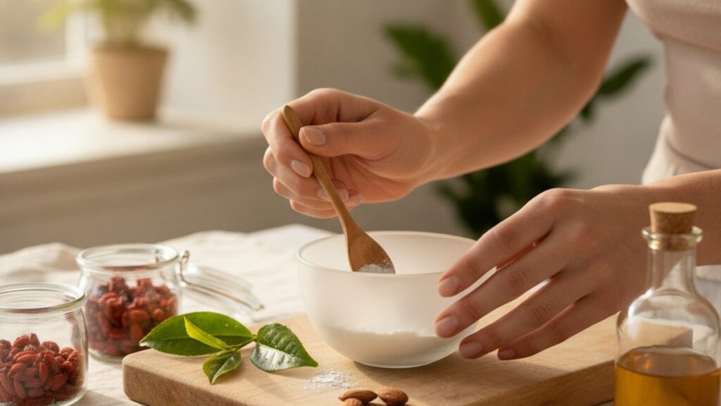 how to mix glutathione - Professional illustration