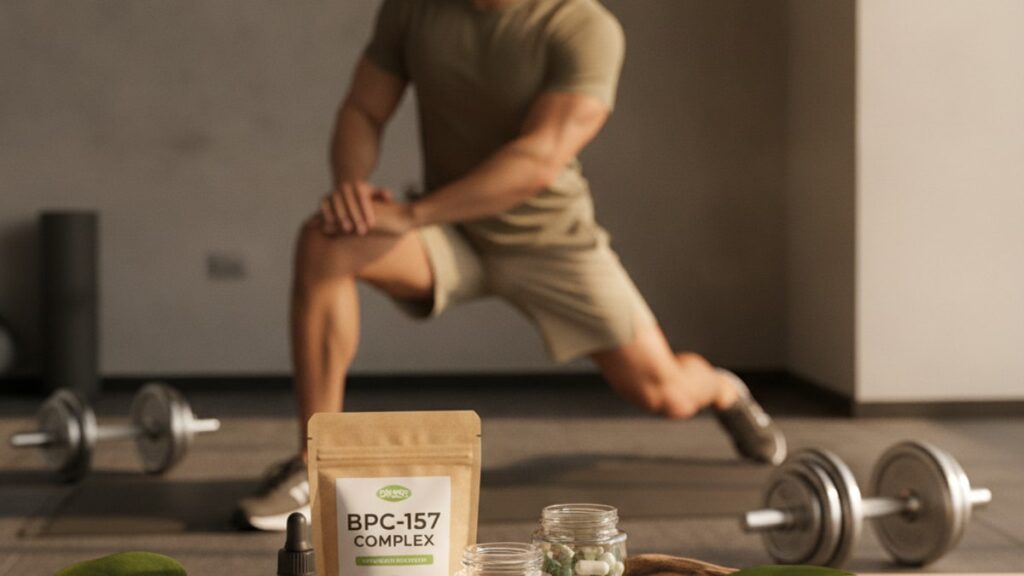 bpc-157 for men 25-35 - Professional illustration