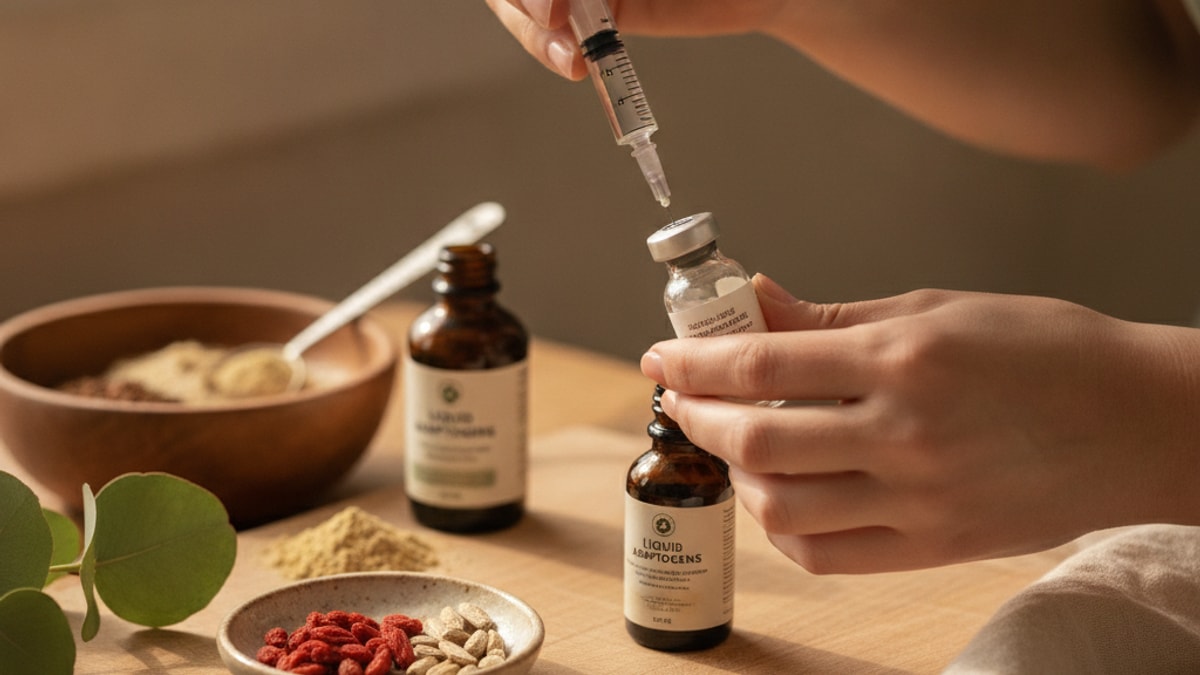 how to mix tesamorelin + ipamorelin blend - Professional illustration