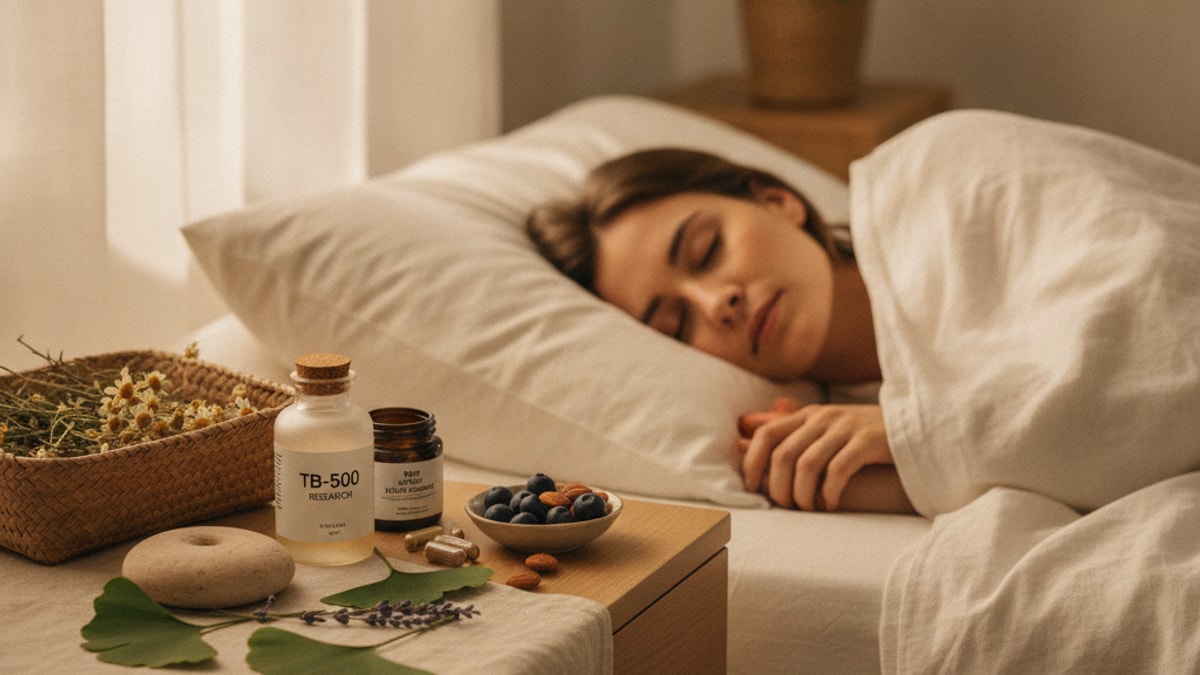 tb-500 research rem sleep considerations - Professional illustration
