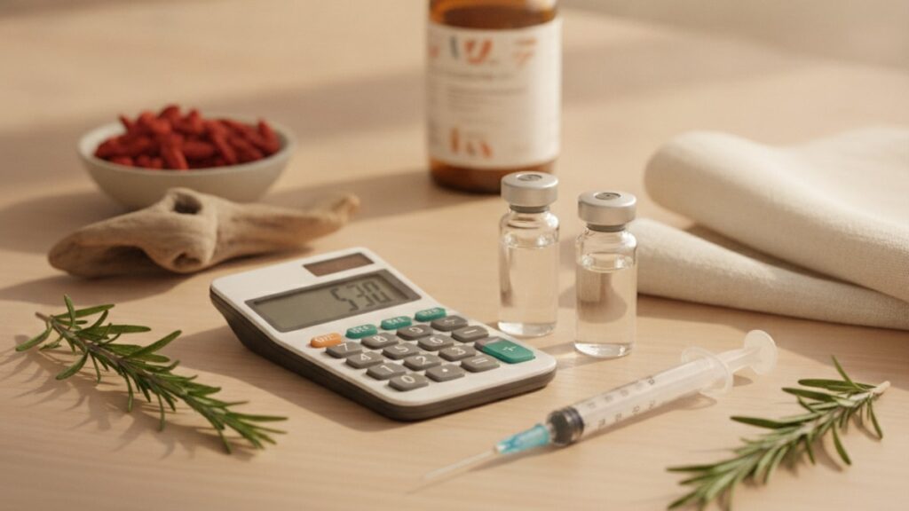 how to calculate cjc-1295 concentration - Professional illustration