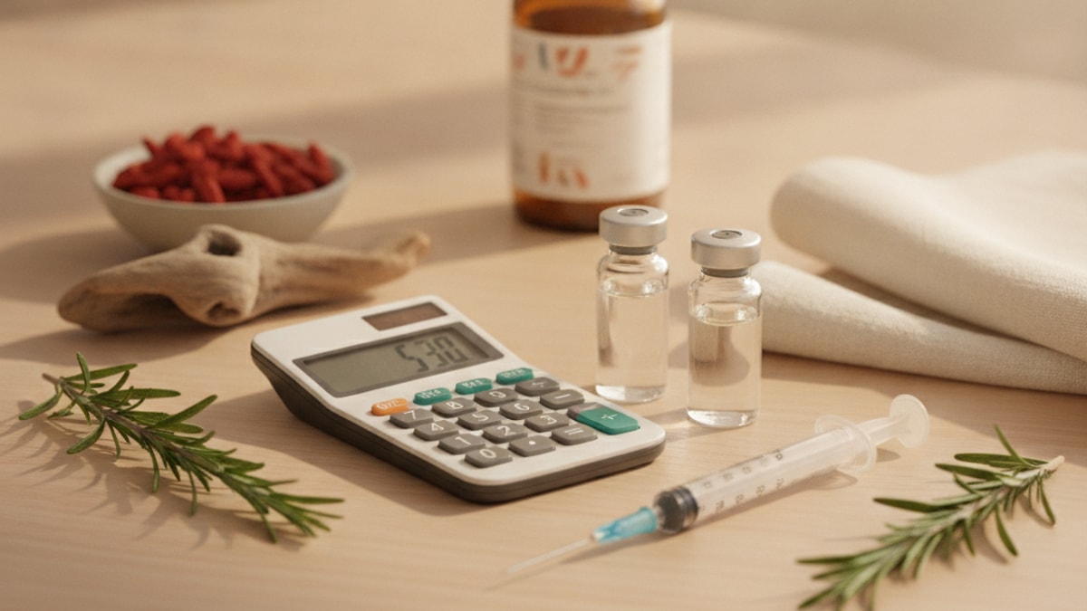 how to calculate cjc-1295 concentration - Professional illustration