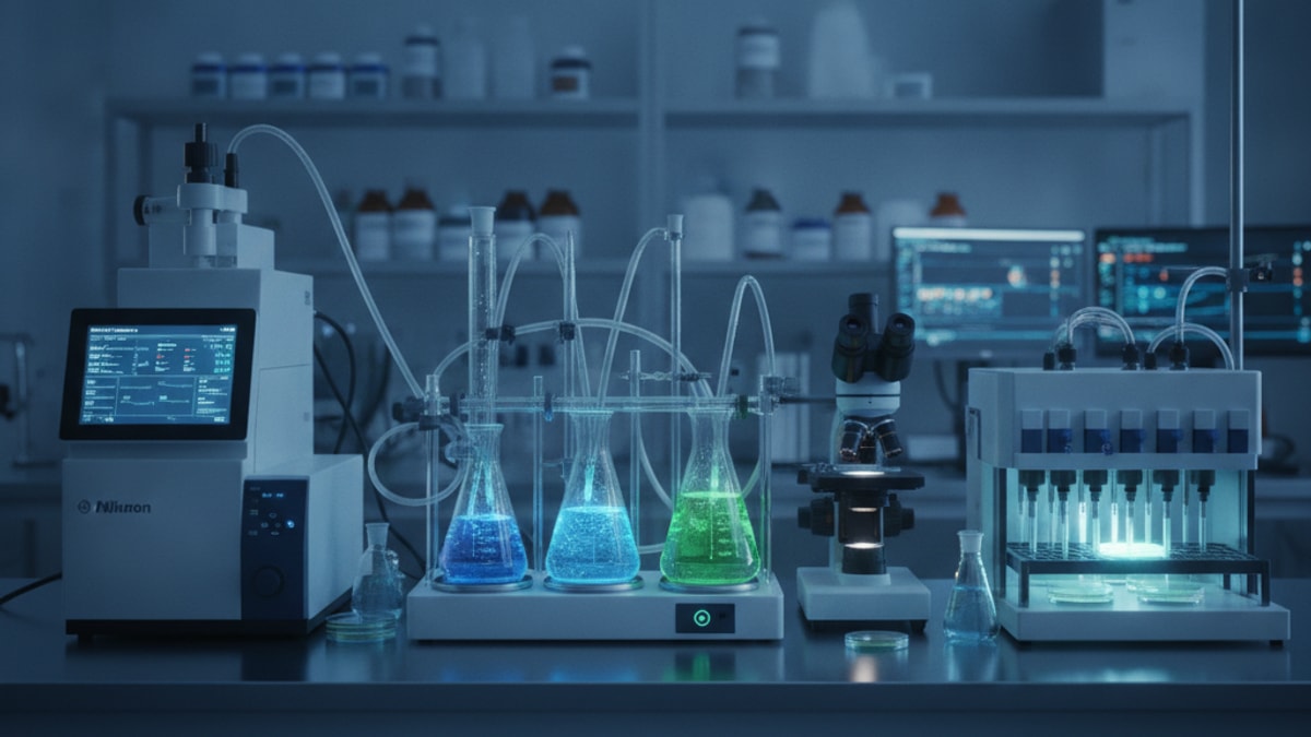 glutathione in vitro research - Professional illustration