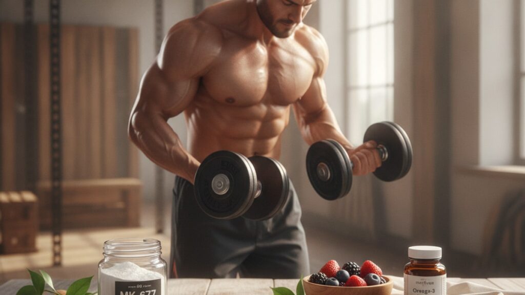 mk-677 for athletes - Professional illustration