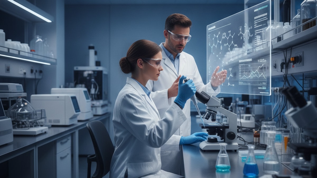 orforglipron pharmacology studies - Professional illustration