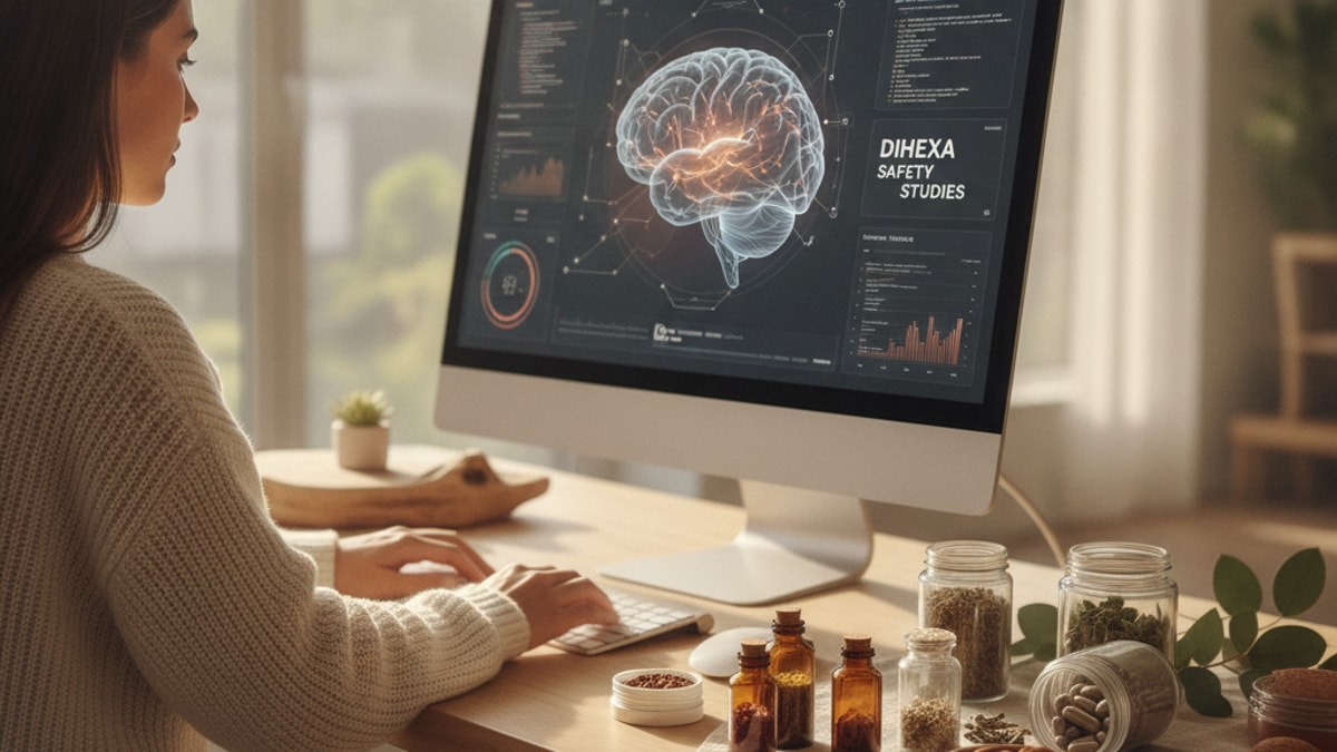 dihexa safety studies - Professional illustration
