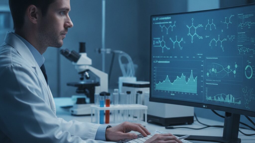 how to calculate ll-37 concentration - Professional illustration