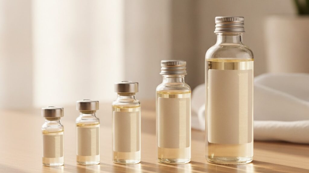 choose snap-8 vial size - Professional illustration